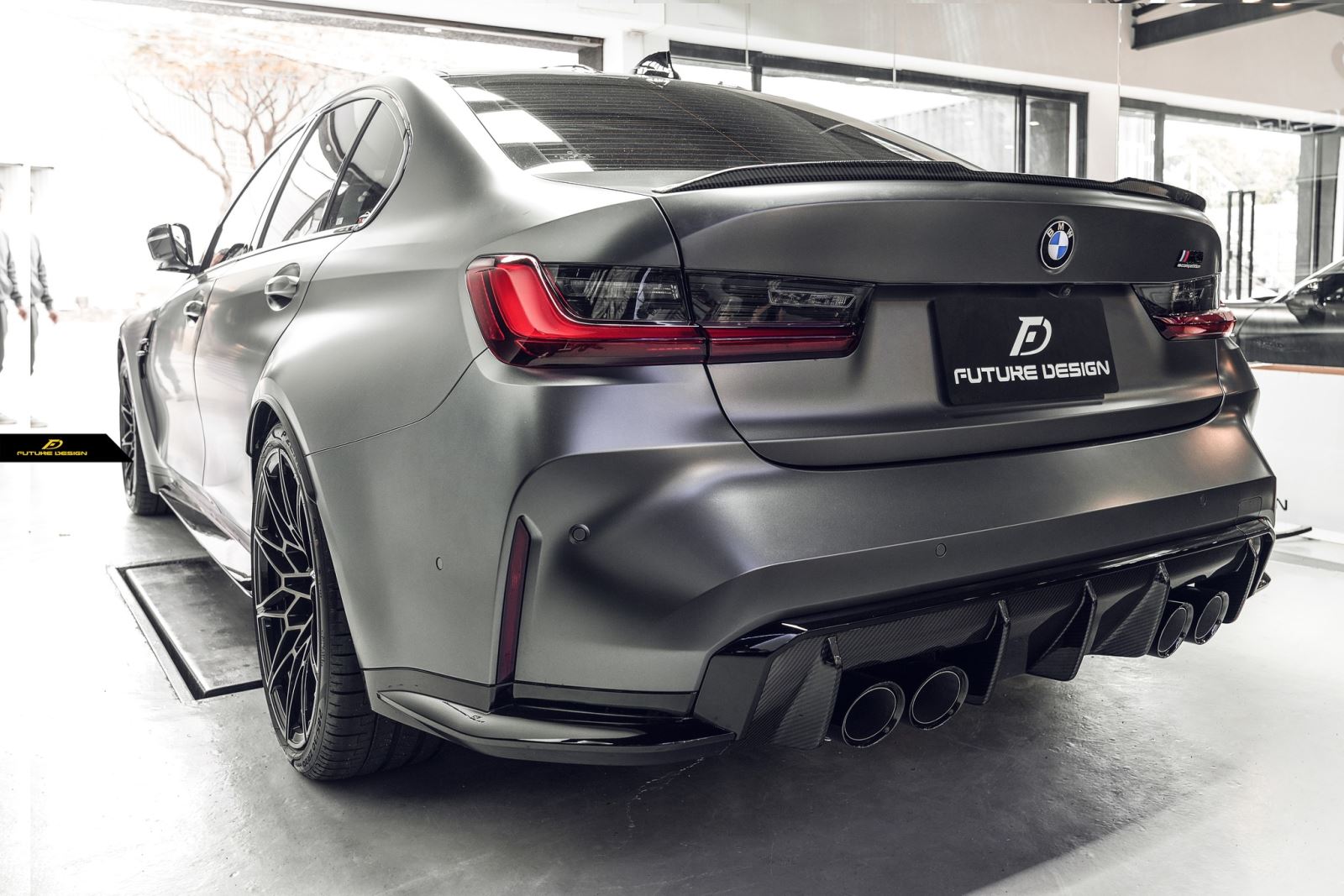 G80 M3 - MPS style carbon trunk spoiler 02